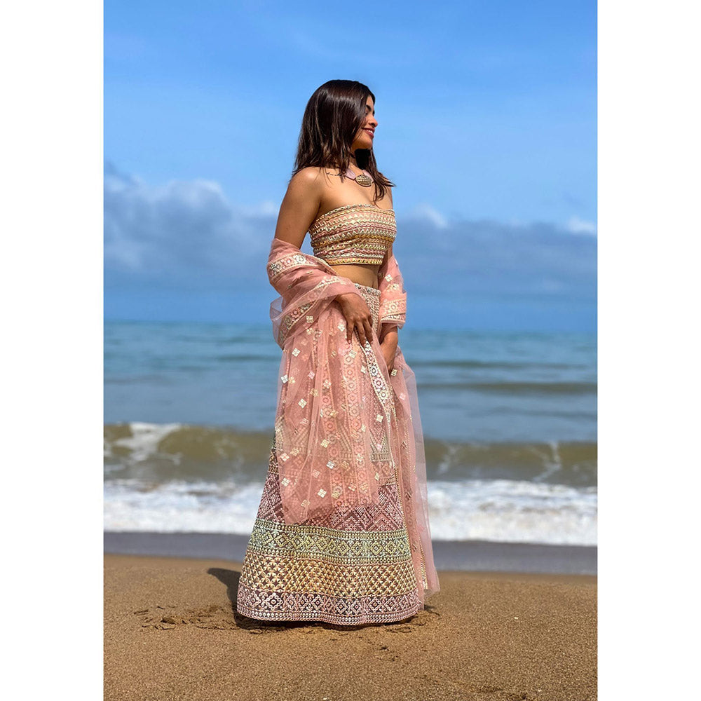 RAISHAA Multi-Color The Bridesmaid Lehenga with Blouse (Set of 2)