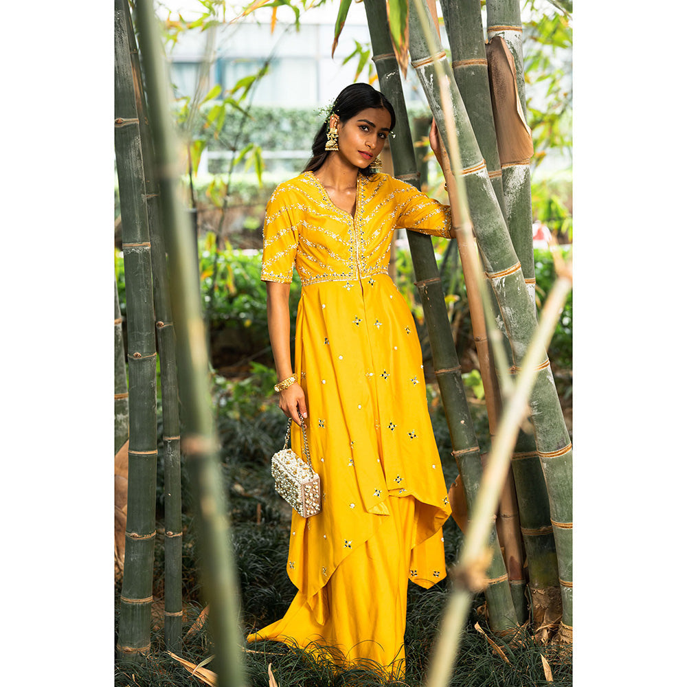 Rashika Sharma Raabya Kurta with Sharara and Dupatta (Set of 3)