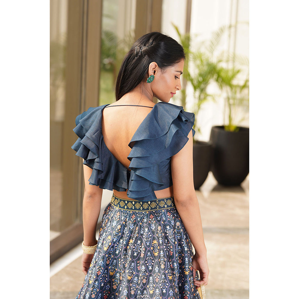 Rashika Sharma Imaara Lehenga with Blouse (Set of 2)