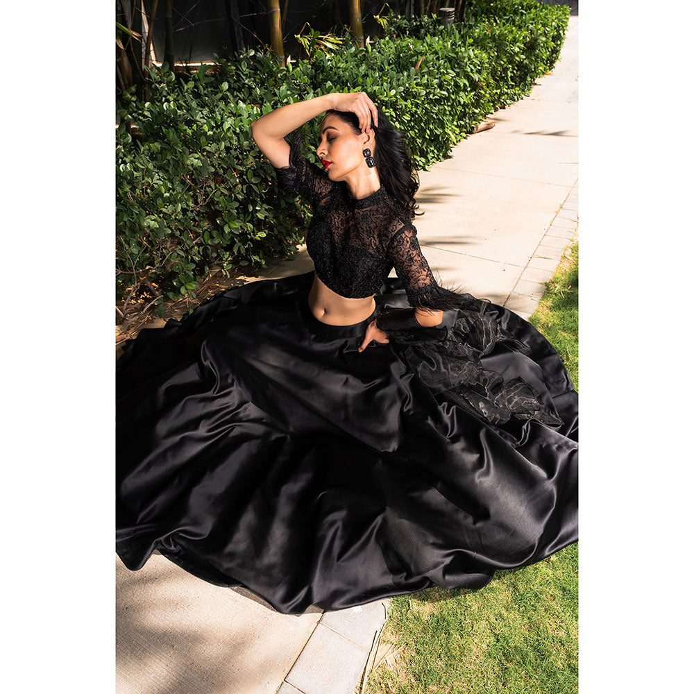 Rashika Sharma Maheem Blouse and Lehenga with Dupatta (Set of 3)