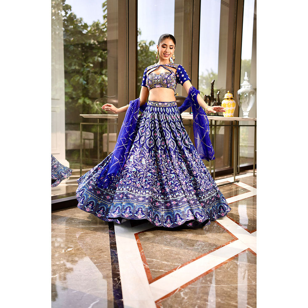 Rashika Sharma Shriya Blouse and Lehenga with Dupatta (Set of 3)