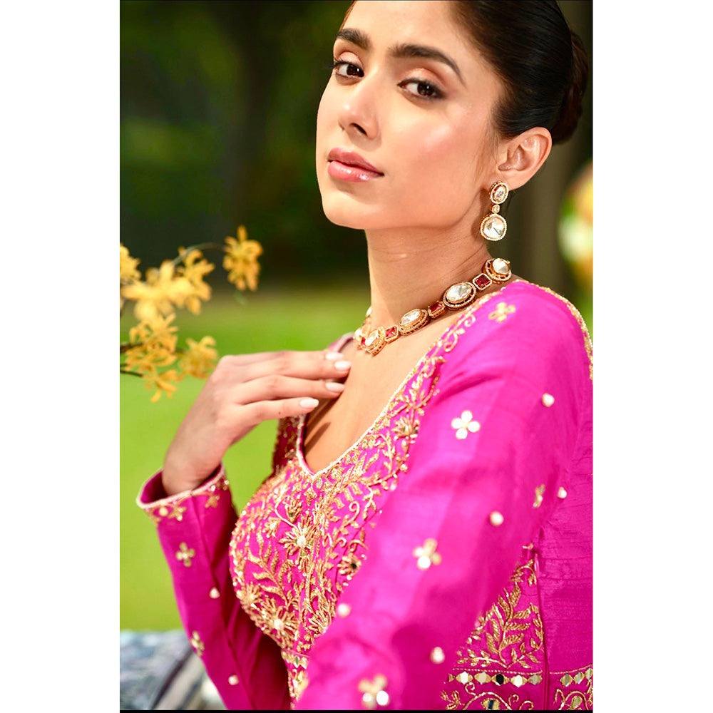 Rashika Sharma Mahi Anarkali with Churidar and Dupatta (Set of 3)