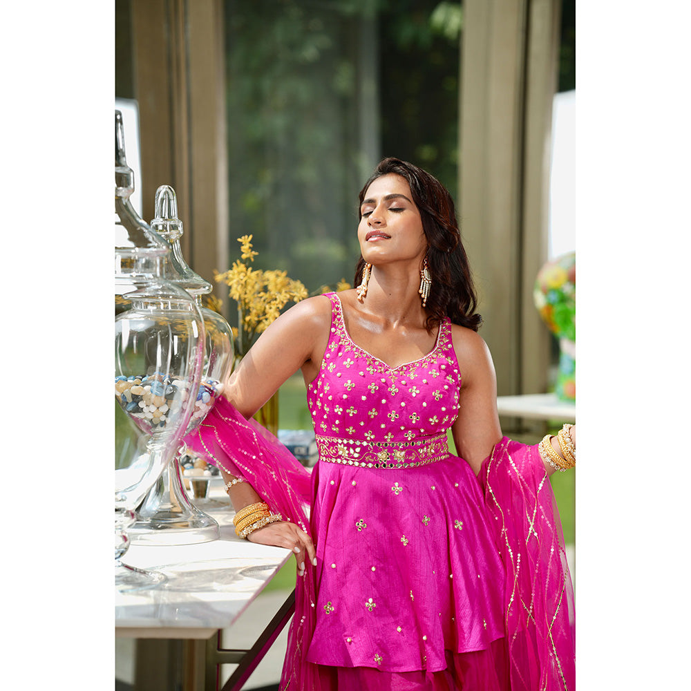 Rashika Sharma Raya Kurta and Sharara and Dupatta (Set of 3)