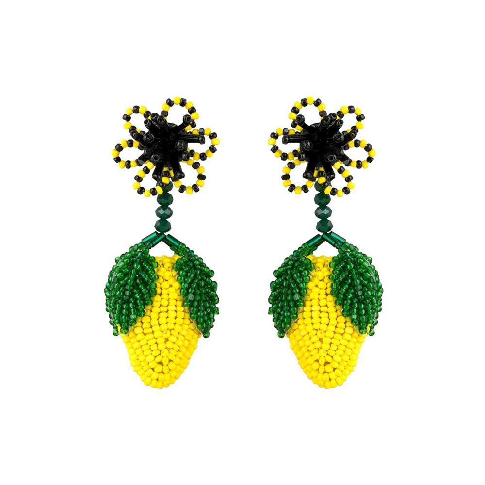 Raya Jewels Beaded Fruity Earrings