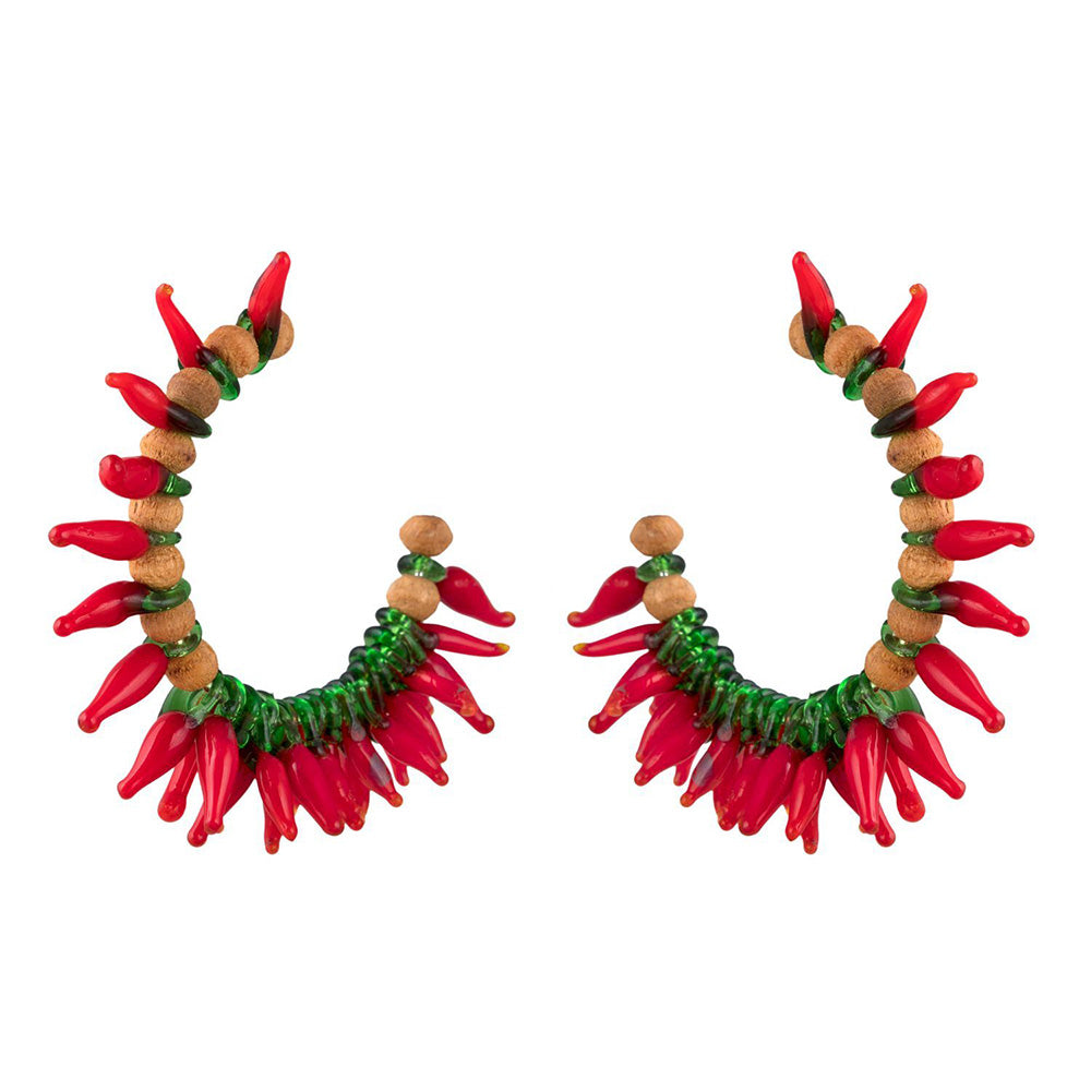 Raya Jewels Chilli Hoop Earrings