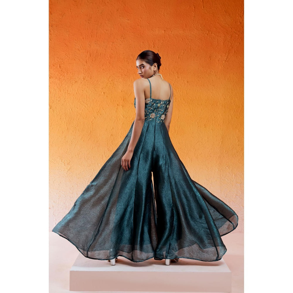 Redpine Designs Teal Blue Jumpsuit