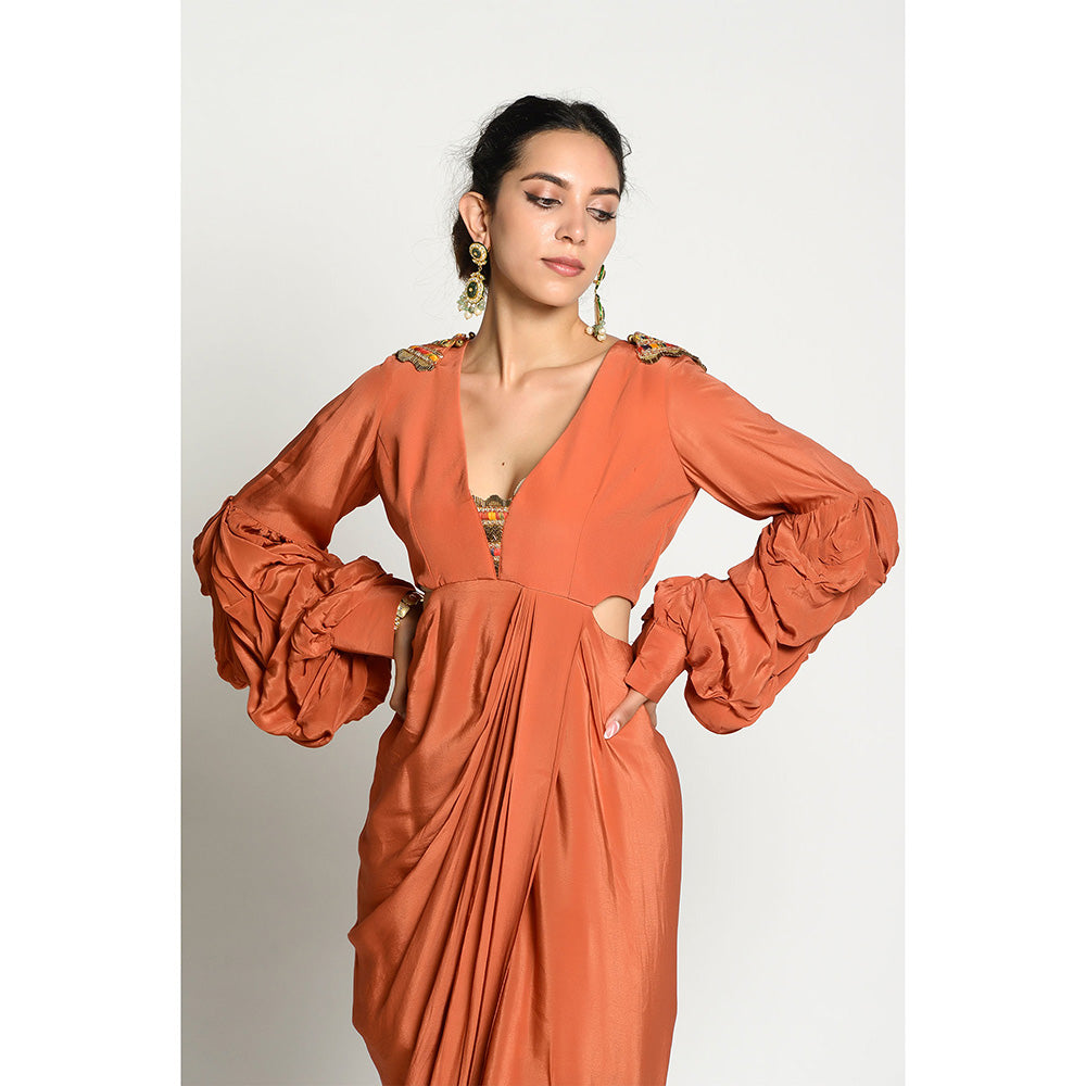 RISHI & VIBHUTI Rubayat Jumpsuit