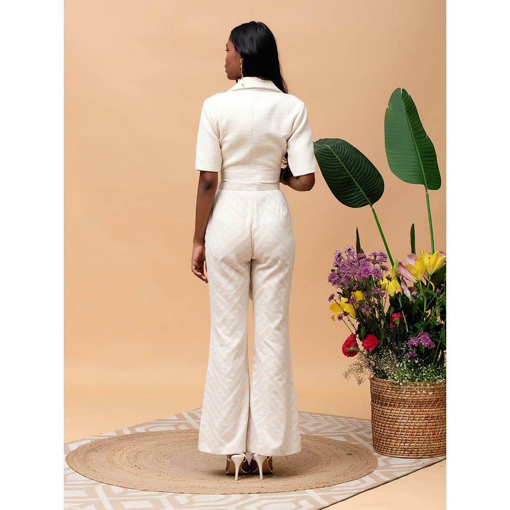 RISHI & VIBHUTI Senorita 2.0 Ivory Jacket (Set of 2)