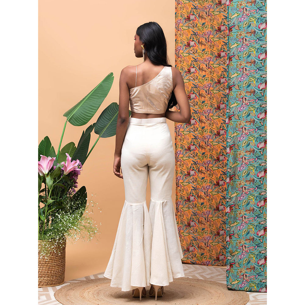 RISHI & VIBHUTI Kylie Ivory & Rose Gold (Set of 2)