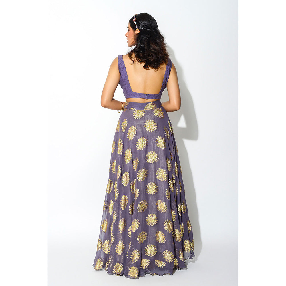 Rishi & Vibhuti Skirt Blouse and Dupatta (Set of 3)