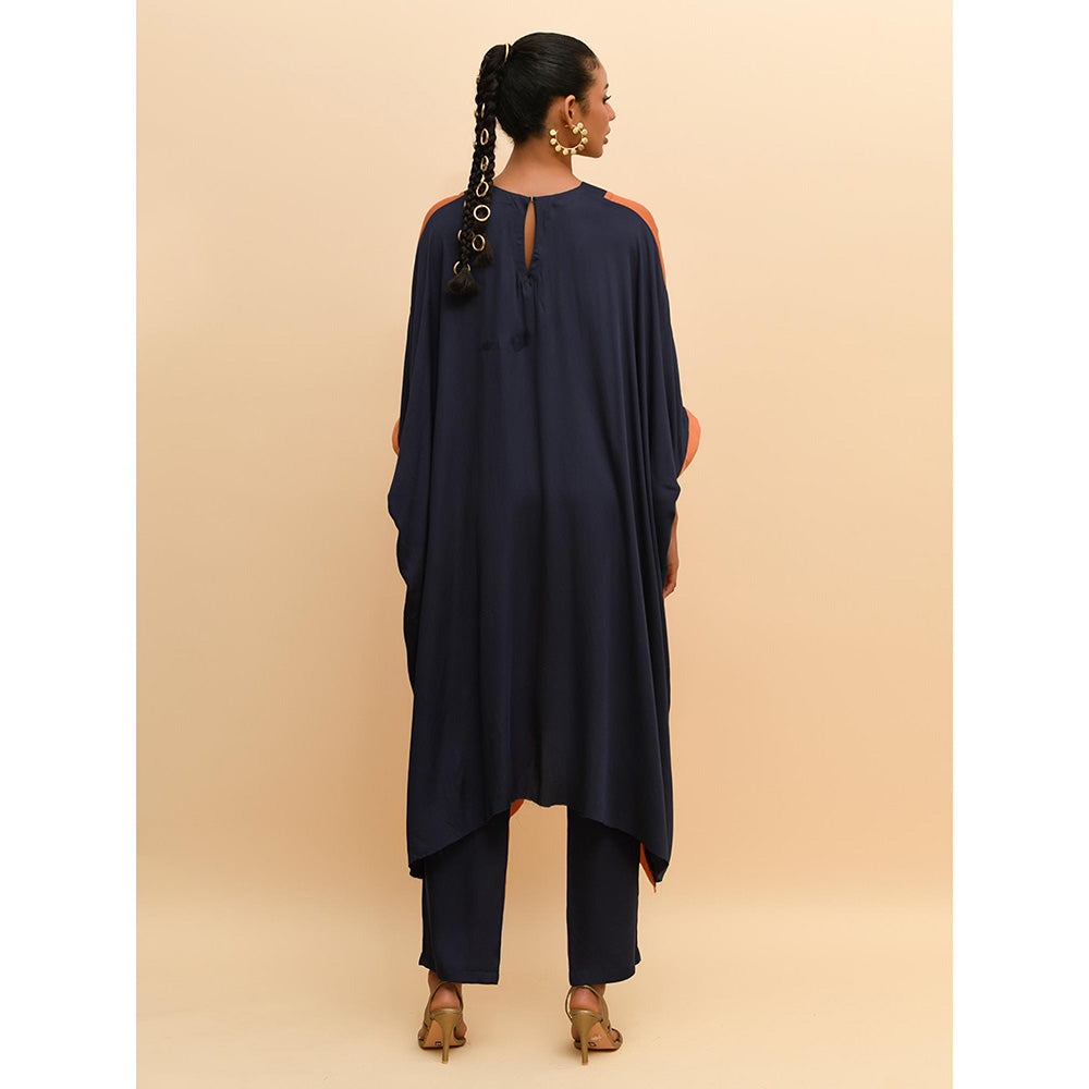 Rishi & Vibhuti Colour Block Kaftan