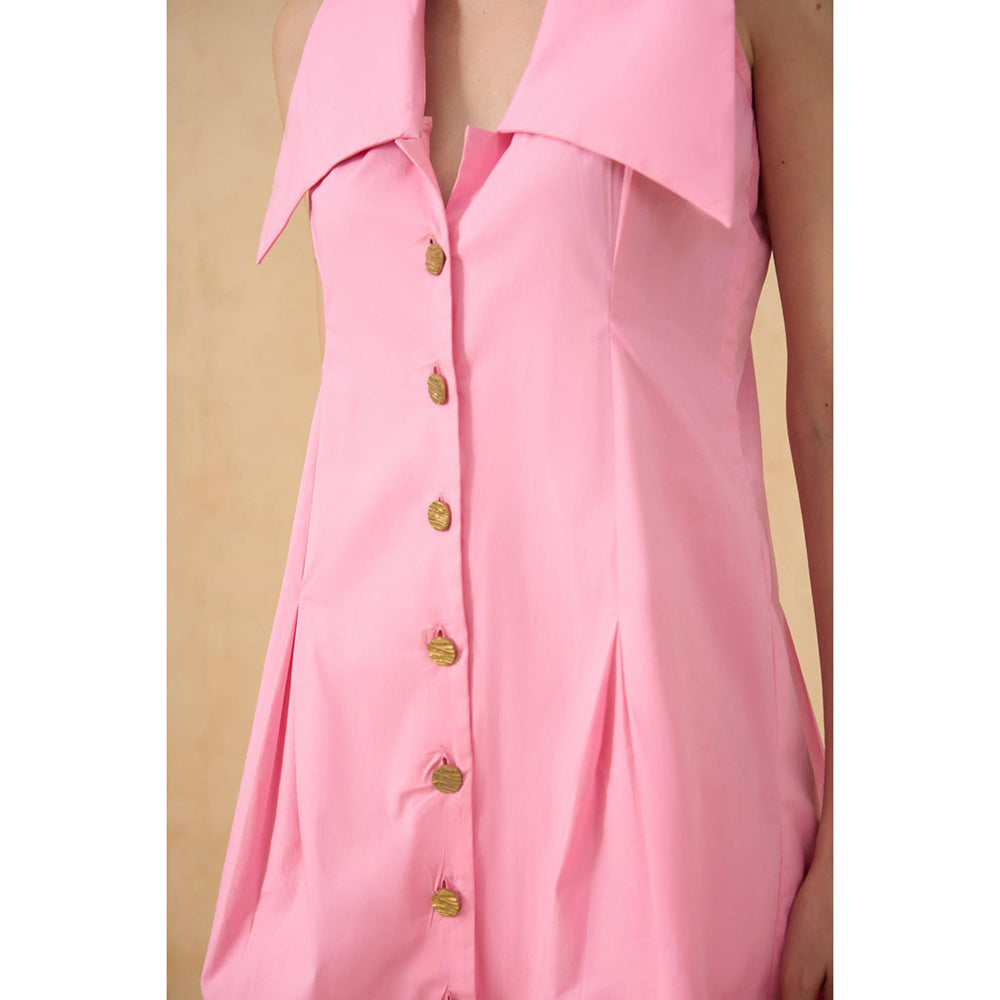 RITIKA GUPTA Pink Cove Dress
