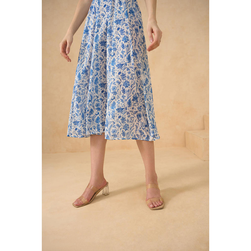 RITIKA GUPTA Blue Noir Breeze Dress
