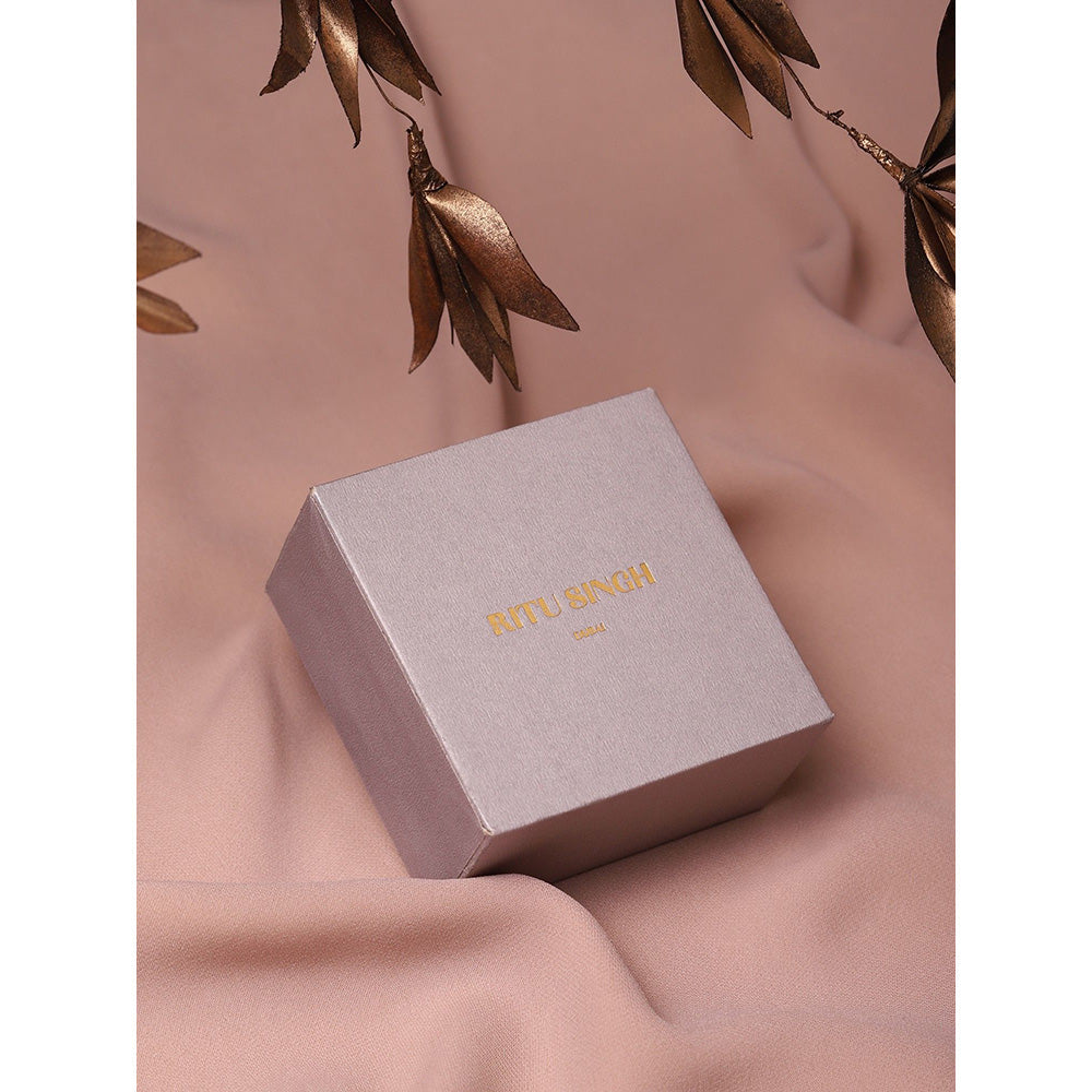 Ritu Singh Oversized Kundan Studs