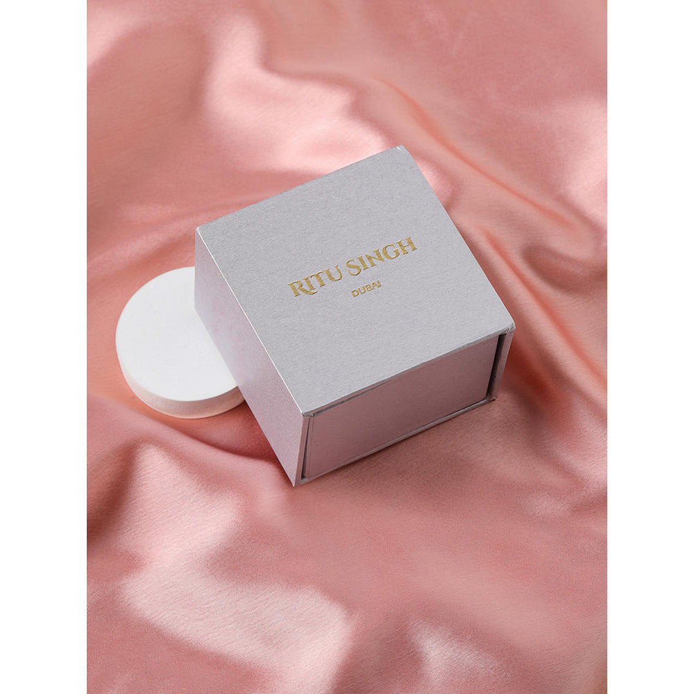 Ritu Singh Pink Studs Drop Earrings