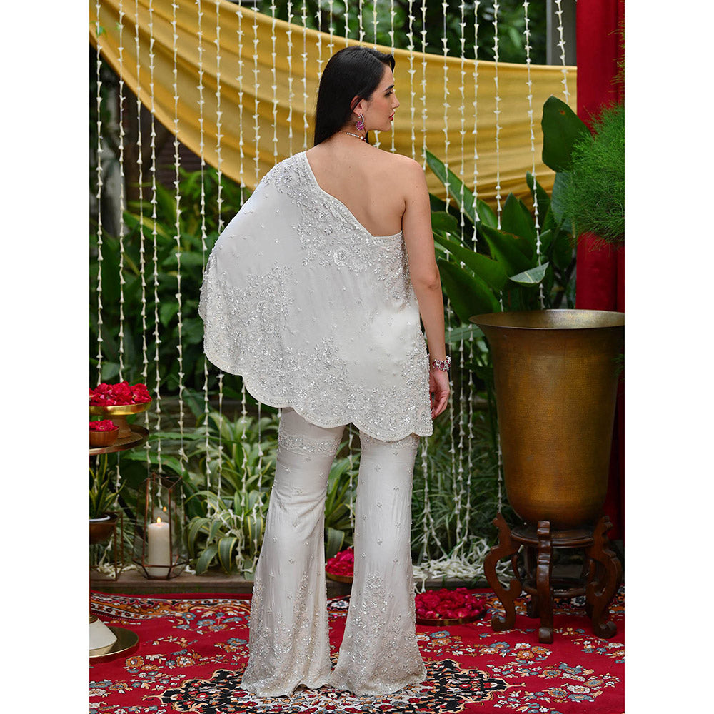 Rococo Sabrina Co-Ord - White (Set of 2)