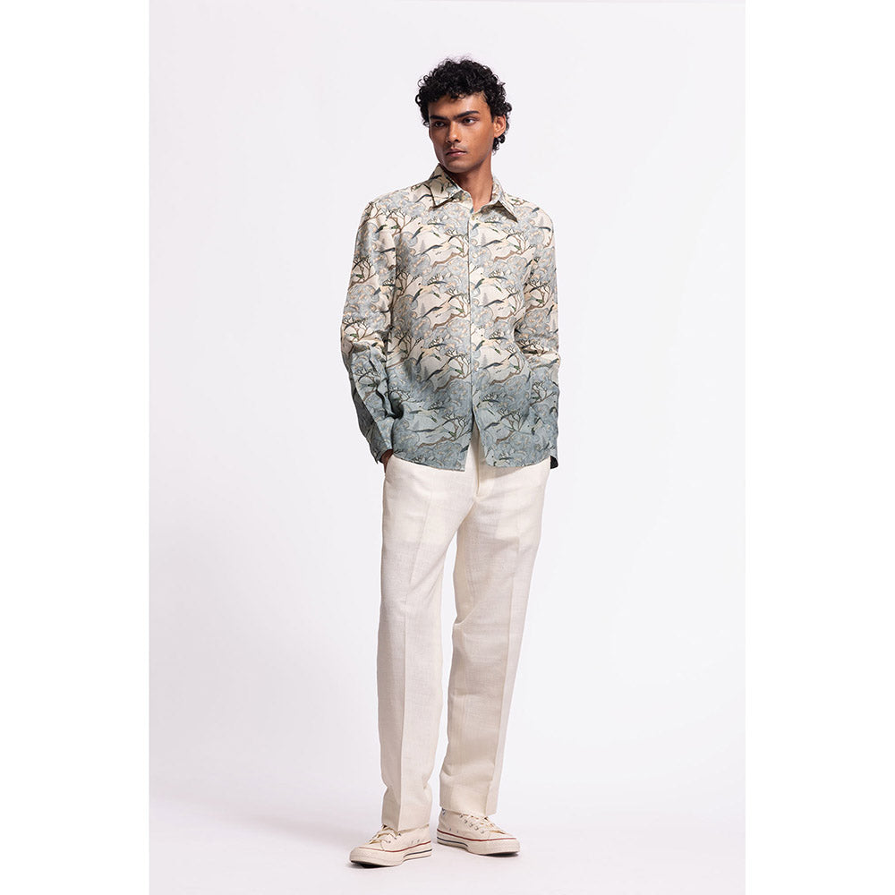Rohit Bal Multicolour Printed Shirt
