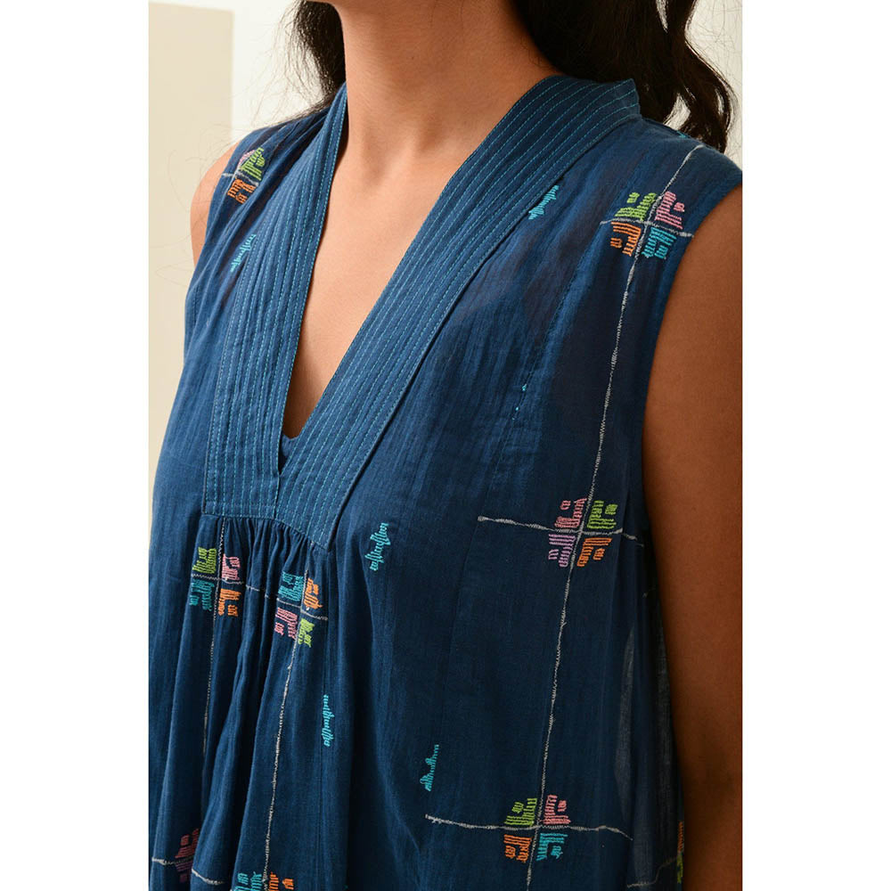 ROHO Azure Dress - Blue