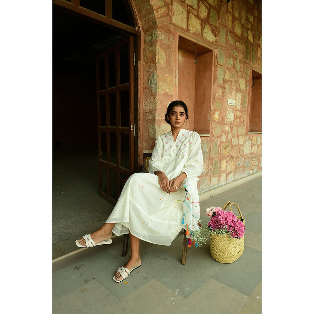 ROHO Womens Dress - Cream