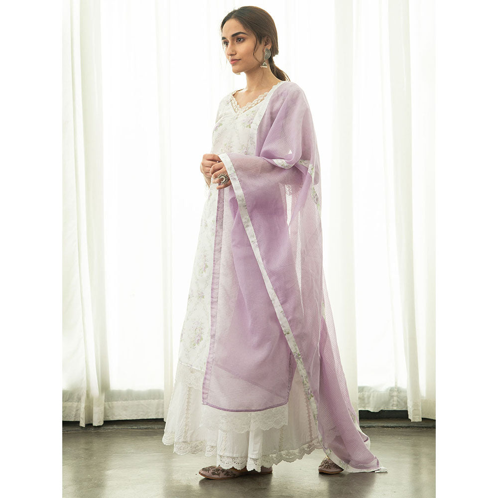 Roze Gulzar Kurta (Set of 3)