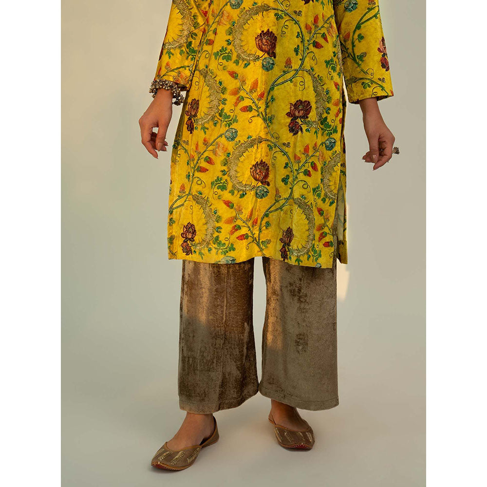 Roze Sehrish Velvet Kurta