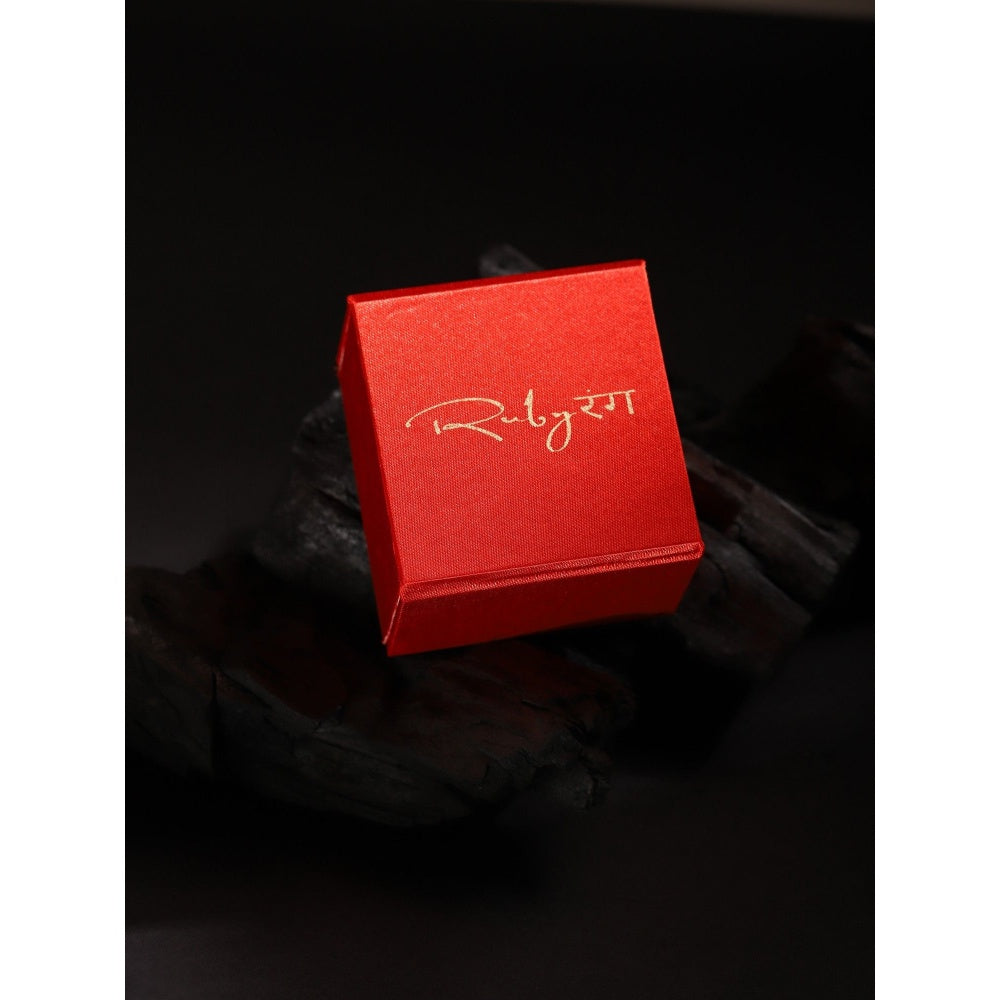 Ruby Raang Studio White Gold Plated Handcrafted Necklace