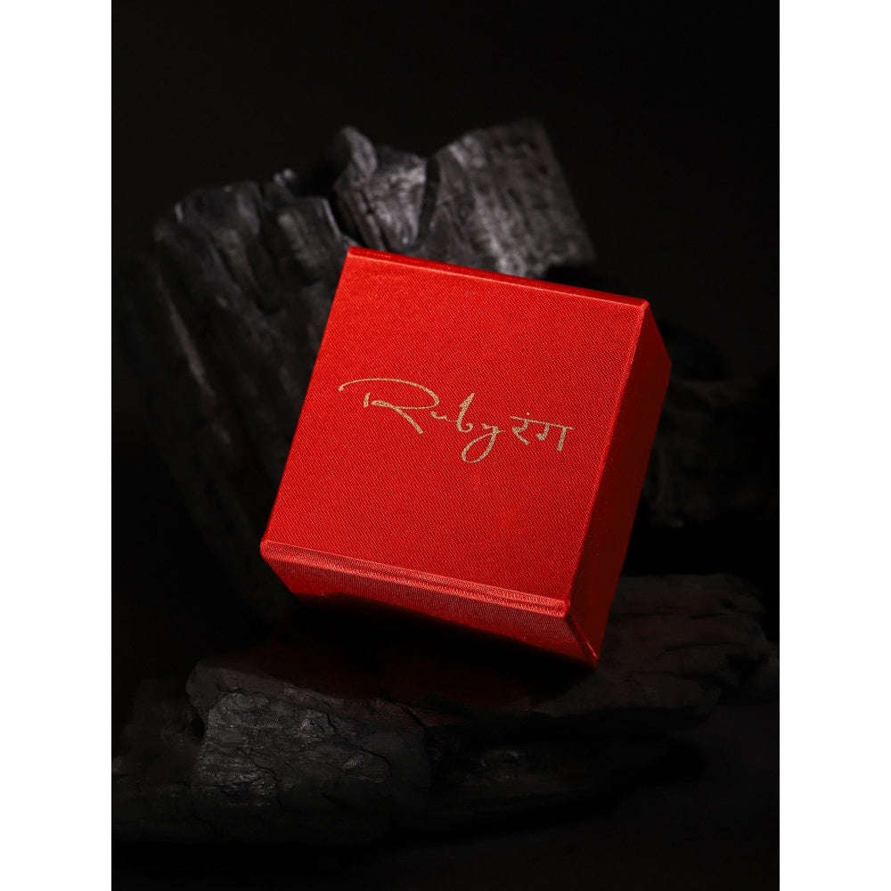 Ruby Raang Studio Green Gold Plated Handcrafted Necklace