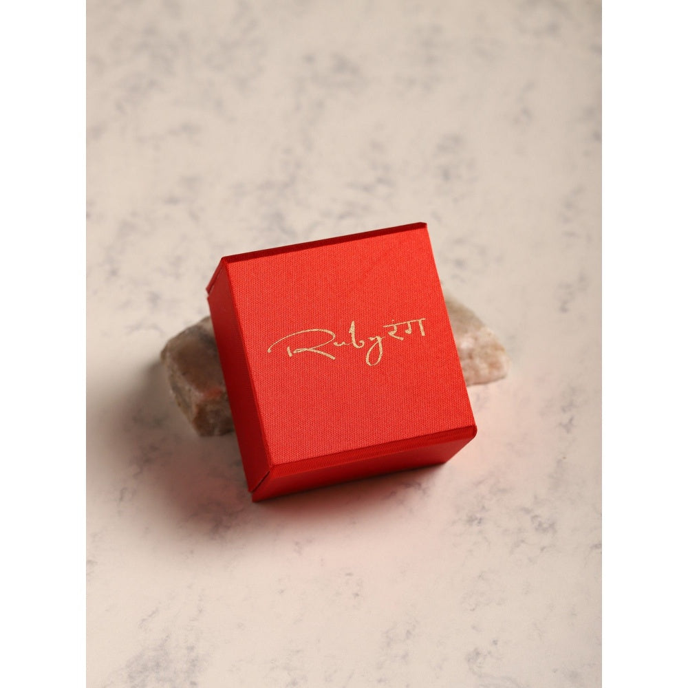 Ruby Raang Studio Gold Plated Kundan Mathapatti