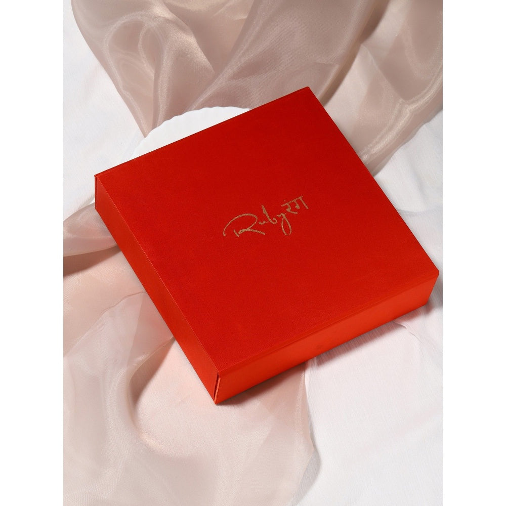 Ruby Raang Studio Green Drop Earrings