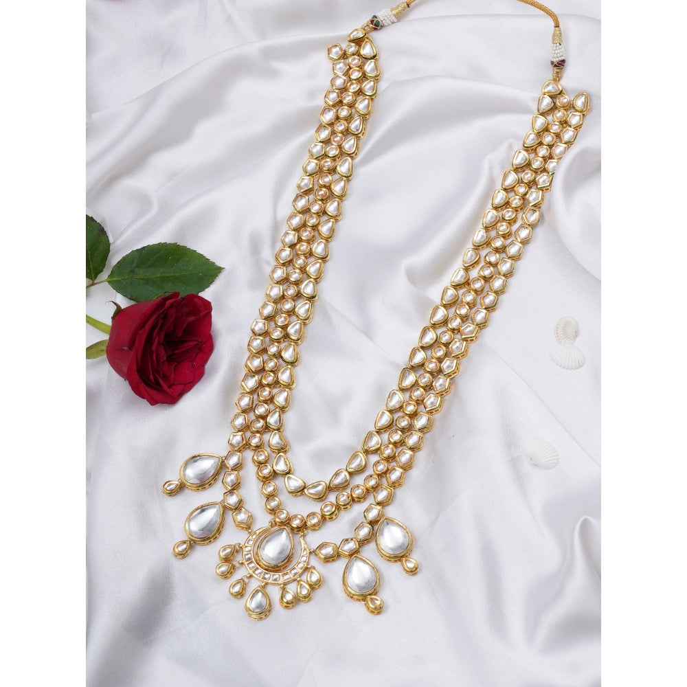 Ruby Raang Studio Kundan Maharaj Layered Necklace