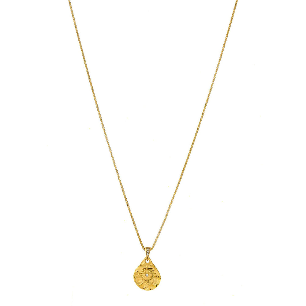 Ruby Raang Studio Gold Plated Necklace -Gold