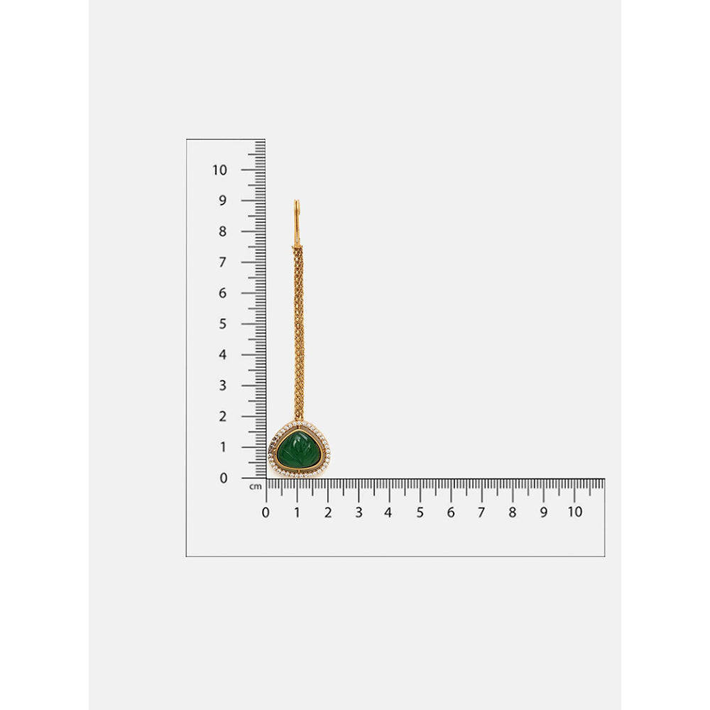 Ruby Raang Studio Stone Kundan Maang Tikka