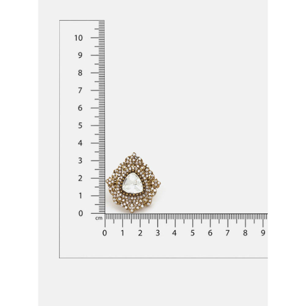 Ruby Raang Studio Kundan Ring