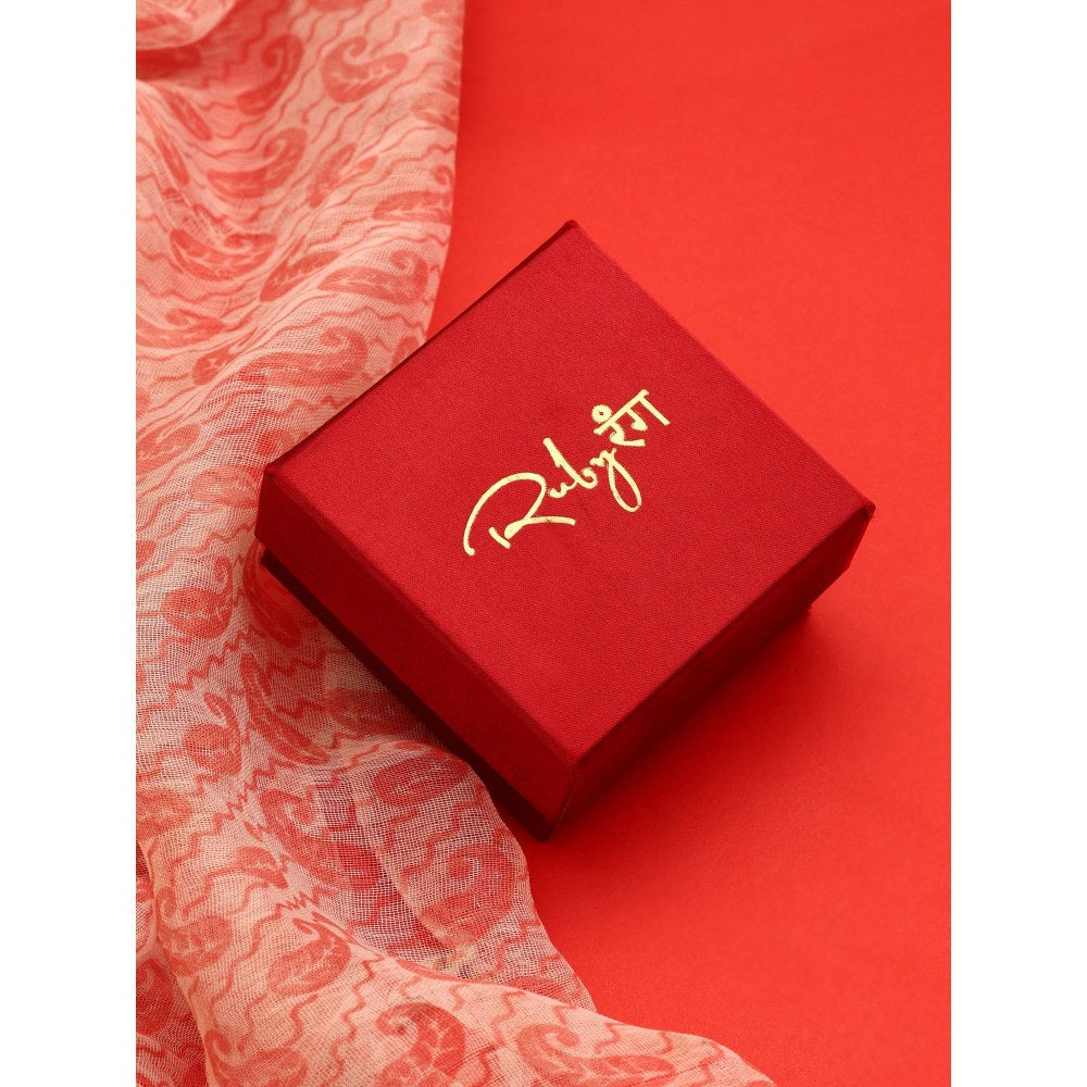 Ruby Raang Studio Multi-Color Mosaic Brooch