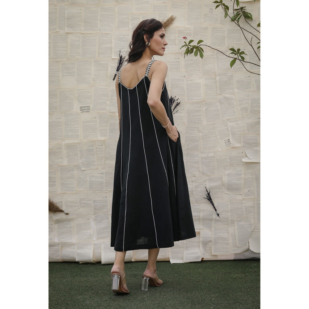 Ruhm Black Aarya Dress
