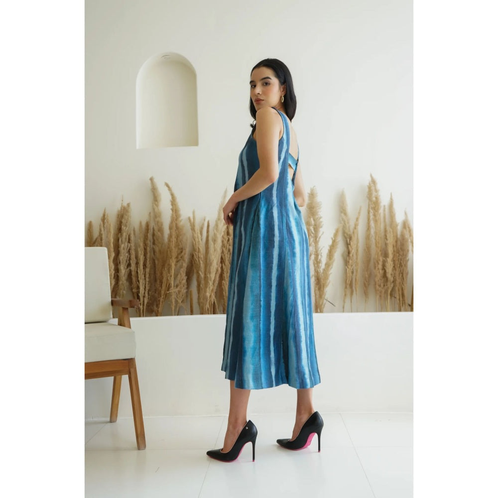 Ruhm Blue Mirage Dress
