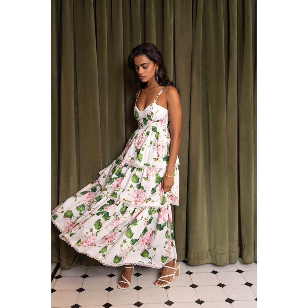 Sage By Mala Blossom Whimsy Maxi Dress