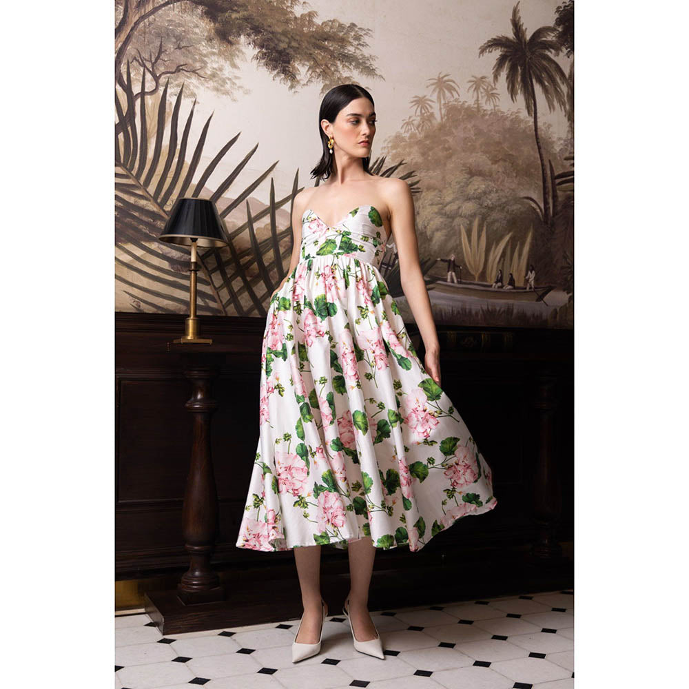Sage By Mala Blush Petals Dress