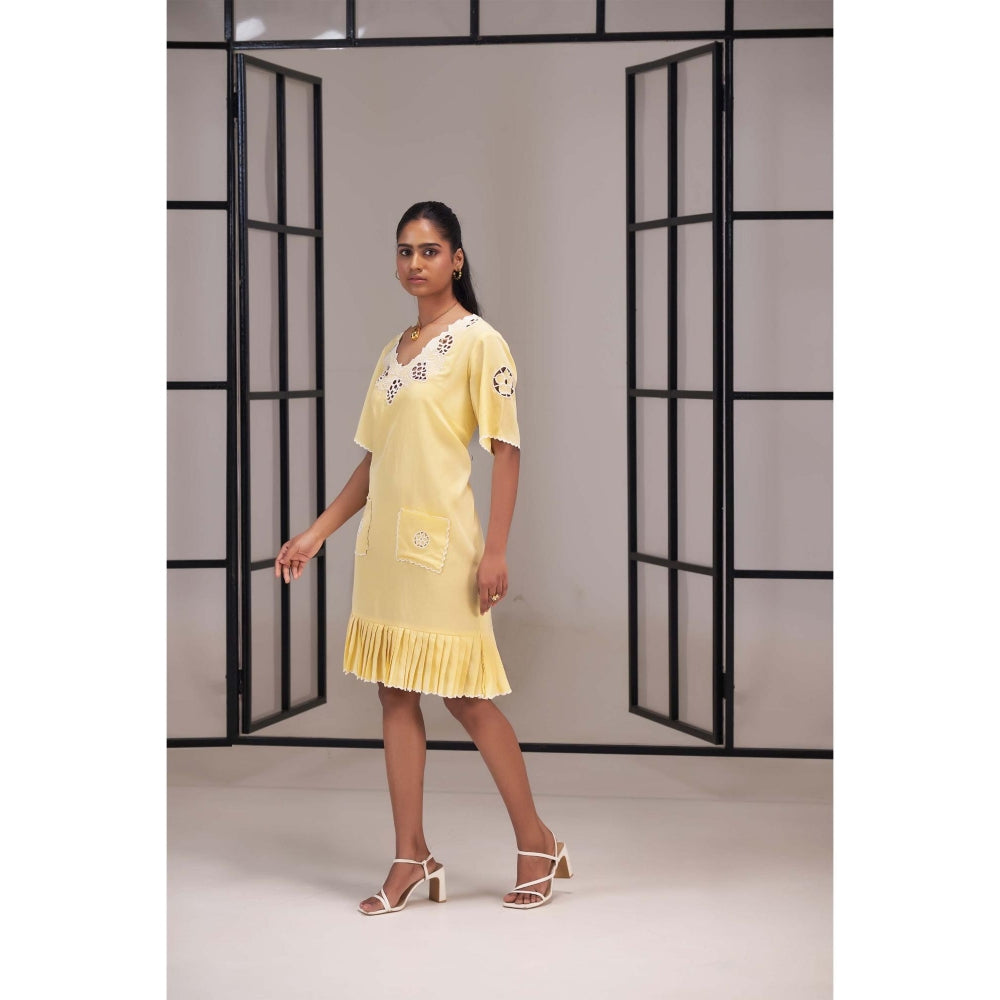 SAKSHI G CHAWLA Yellow Jana Dress