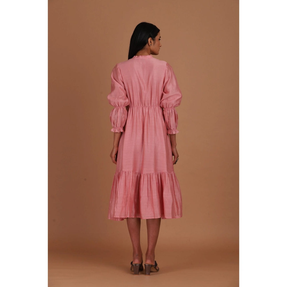 Sandhya Shah Pink Cotton Candy Dress