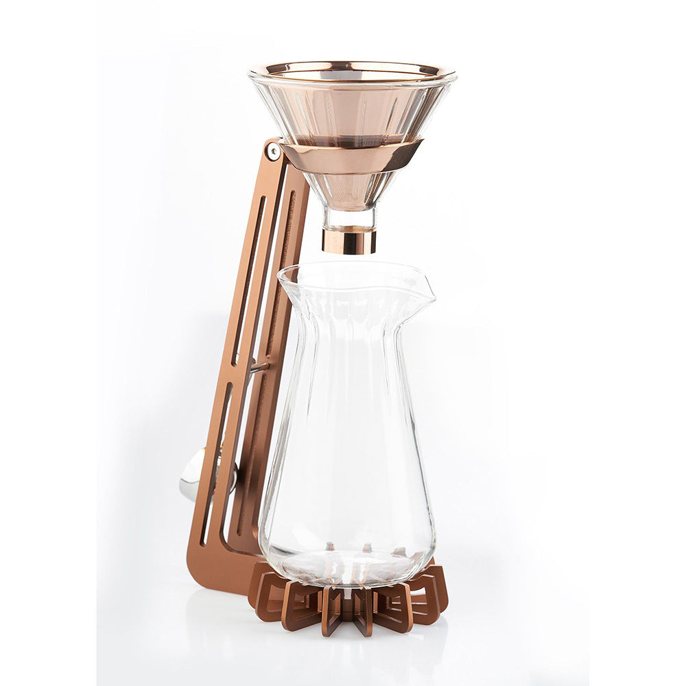 Shaze The Caffeinator with Spoon and Filter Instant Coffee Maker