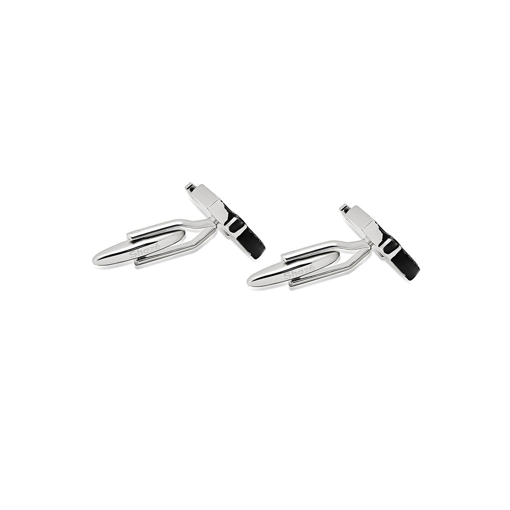 Shaze Trailblazer Green Cufflinks
