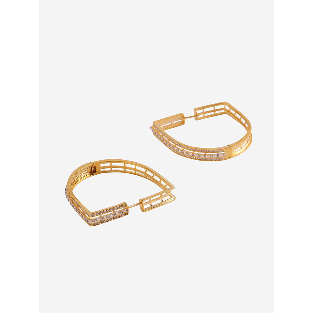 Shaze Gallery D Hoop Earring