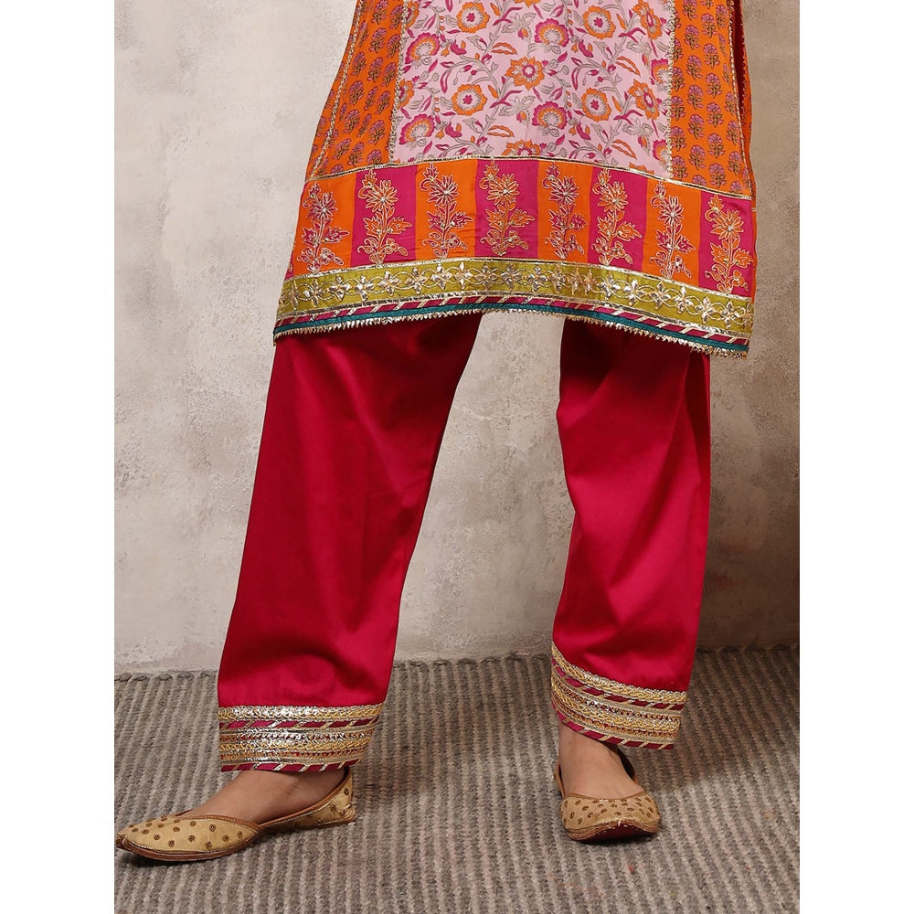 Shetab Kazmi Gulnar Embroidered Kurta with Salwar & Dupatta
