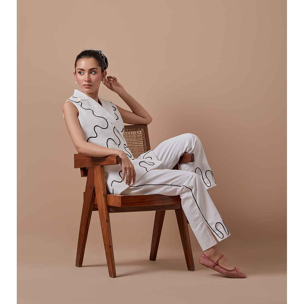 Shibui Soulful Co-Ord - White (Set of 2)