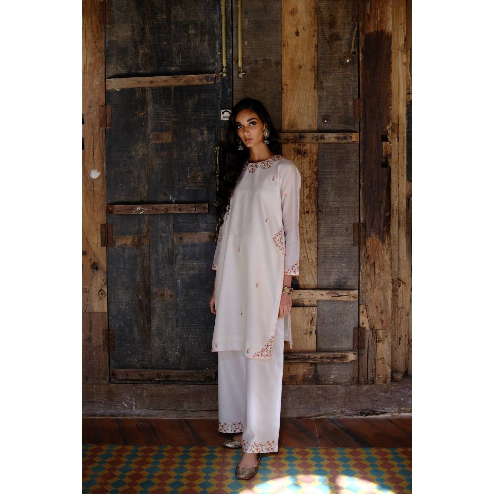SHIKHA MEHTA Mira Kurta with Pant (Set of 2)