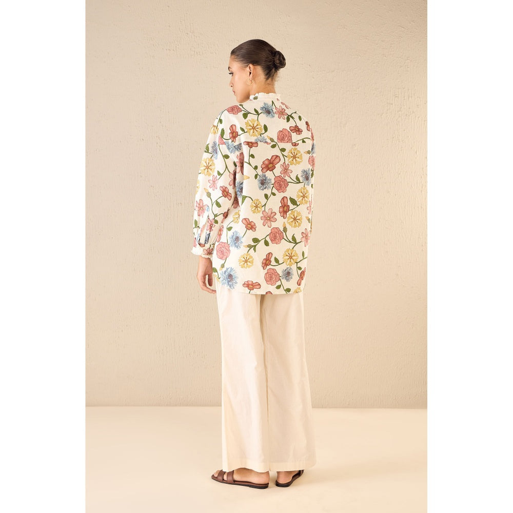 Shivani Bhargava Multi-Colour Floral Co-Ord (Set of 2)