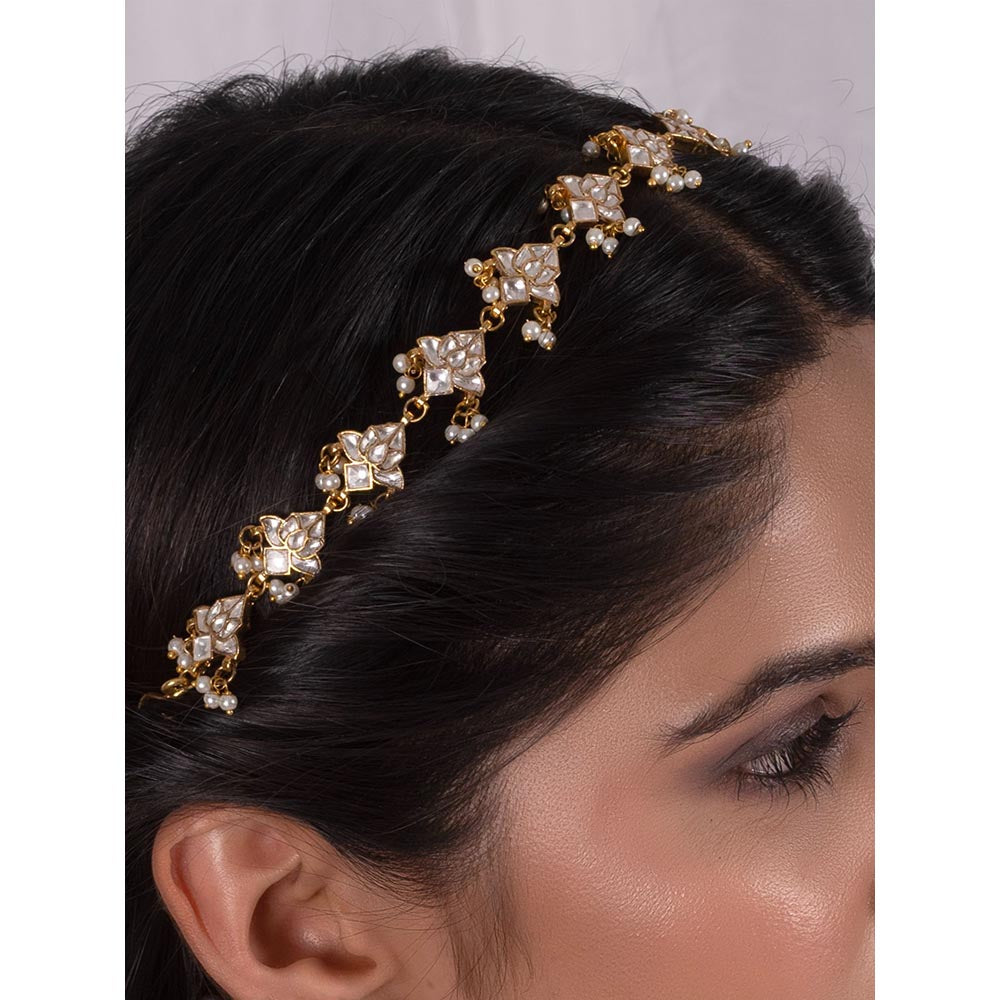 Shlok Jewels Eva Head Band