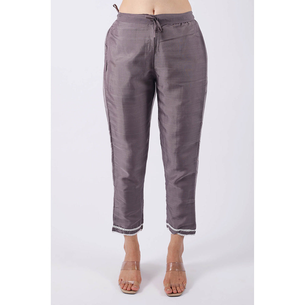 SHRUTI GOYAL Purple Embellished Co-Ord (Set of 2)