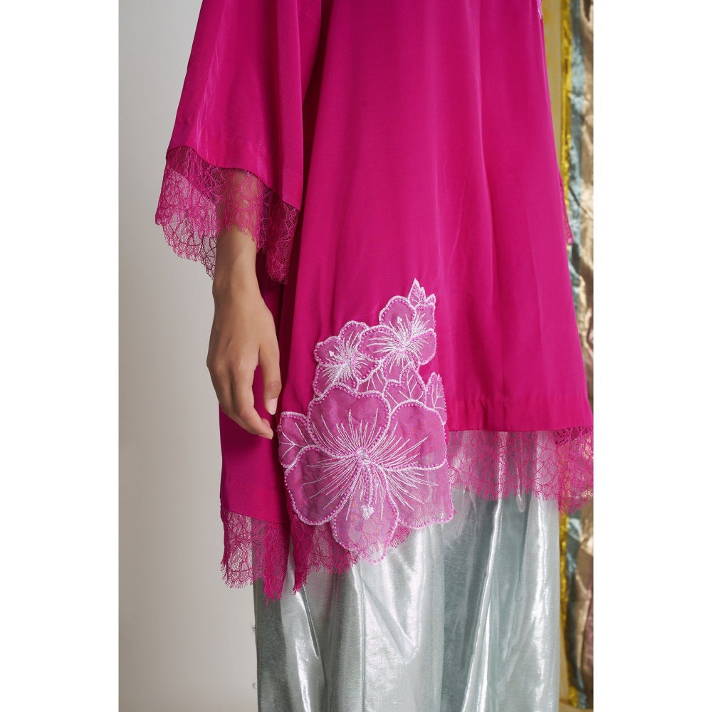Siyona by Ankurita Gulabo Groove Farshi Kurta with Salwar and Dupatta (Set of 3)